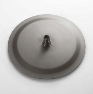 Верхний душ Aquatek AQ2075BGM 30 см шлифованный чёрный хром